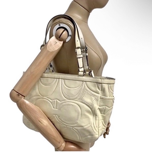 Coach Gold Rhinestone Tote - Picture 8 of 8